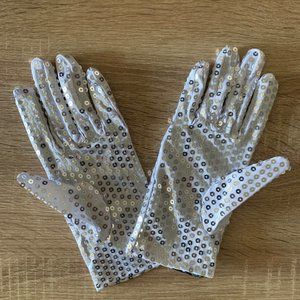 Sequin Gloves - Costume